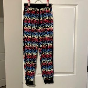 Jess Lea leopard joggers size medium